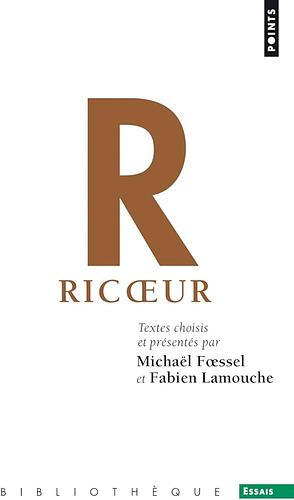 Anthologie by Paul Ricoeur