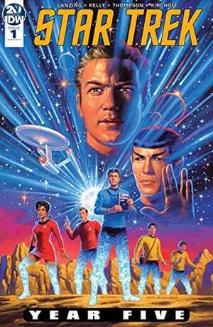 Star Trek: Year Five #1 by Jackson Lanzing, Stephen Thompson, Collin Kelly