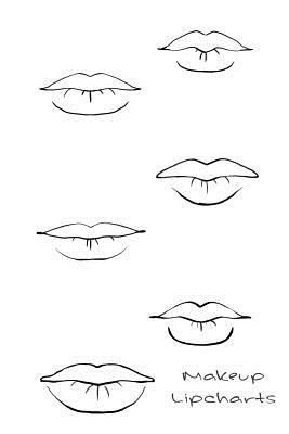 Makeup Lipcharts by Claire Butler