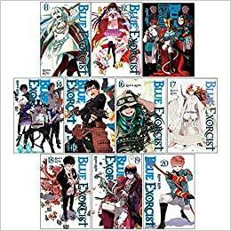Blue Exorcist Series Vol 11-20 Collection 10 Books Set by Kazue Kato