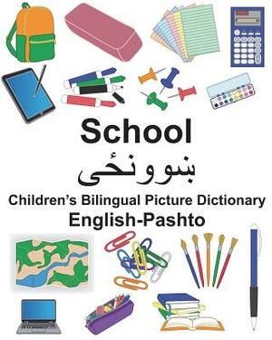 English-Pashto School Children's Bilingual Picture Dictionary by Richard Carlson Jr