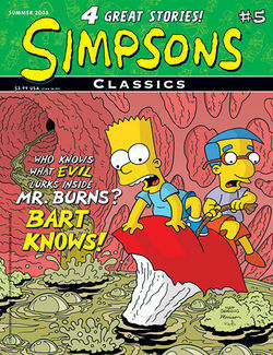 Simpsons Comics, #8 by Matt Groening, Tim Bavington, Bill Morrison, Gary Glasberg, Steve Vance, Luis Escobar, Nathan Kane