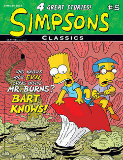 Simpsons Comics, #8 by Nathan Kane, Steve Vance, Luis Escobar, Matt Groening, Gary Glasberg, Bill Morrison, Tim Bavington