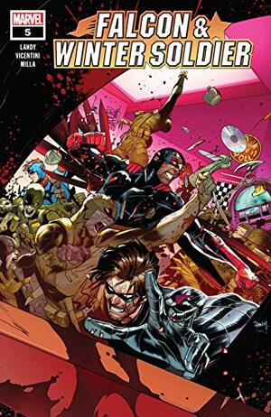 Falcon & Winter Soldier #5 by Dan Mora, Derek Landy