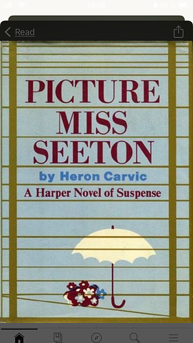 Picture Miss Seeton by Heron Carvic