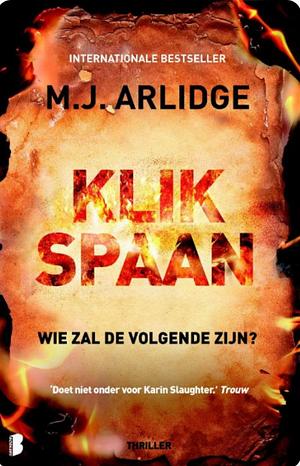 Klikspaan: wie zal de volgende zijn? by M.J. Arlidge