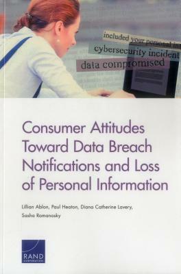 Consumer Attitudes Toward Data Breach Notifications and Loss of Personal Information by Lillian Ablon, Paul Heaton, Diana Catherine Lavery