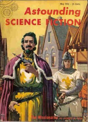 Astounding Science Fiction, May 1956 by Varley Lang, Robert Silverberg, John A. Sentry, Isaac Asimov, John W. Campbell Jr., Everett B. Cole, Raymond F. Jones, Algis Budrys