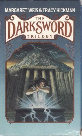 The Darksword Trilogy: Forging the Darksword, Doom of the Darksword and Triumph of the Darksword by Margaret Weis, Tracy Hickman