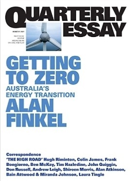 Getting to Zero: Australia's Energy Transition by Alan Finkel