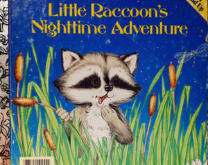 Little Raccoon's Nighttime Adventure (Big little golden book) by Lilian Moore, Deborah Borgo