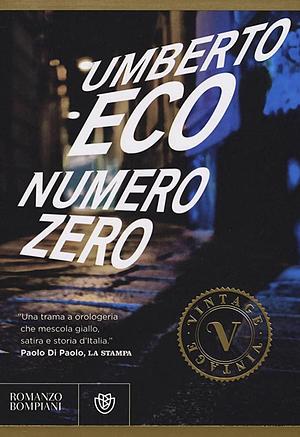 Numero zero by Umberto Eco