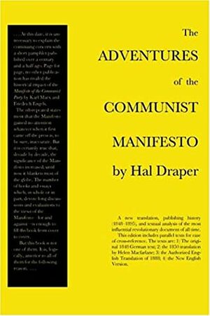 The Adventures of the Communist Manifesto by Hal Draper