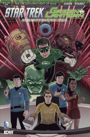 Star Trek/Green Lantern #1 by Mike Johnson, Ángel Hernández