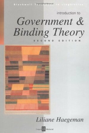 Introduction to Government & Binding Theory by Liliane Haegeman