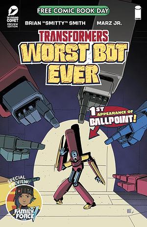Free Comic Book Day 2025: Transformers – Worst Bot Ever #1 by Brian Smith