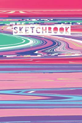 Sketchbook: Abstract Glitch Distortion Pastel Art Design by Frasier Cheng-Binns