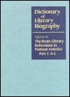 Beats: Literary Bohemians in Postwar America (Dictionary of Literary Biography) by Ann Charters