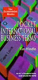 Pocket International Business Terms by Tim Hindle