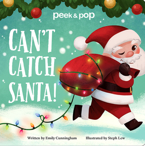 Can't Catch Santa!: Peek & Pop by Emily Cunningham