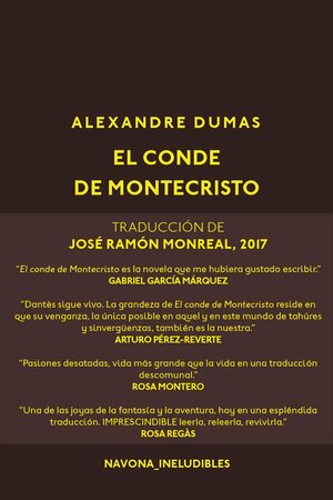 El conde de Montecristo by Alexandre Dumas