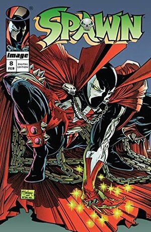 Spawn #8 by Tom Orzechowski, Steve Oliff, Alan Moore, Todd McFarlane, Reuben Rude