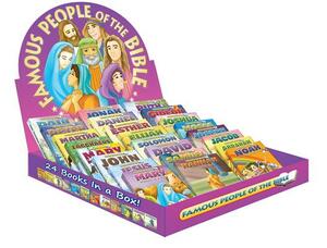 Famous People of the Bible, Display with 24x2 Books by 