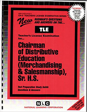 Distributive Educations (Merchandising & Salesmanship), Sr. H.S.: Passbooks Study Guide by National Learning Corporation