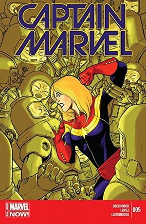 Captain Marvel (2014-2015) #5 by Lee Loughridge, Kelly Sue DeConnick, David López