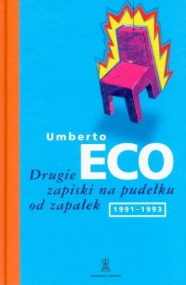 Drugie zapiski na pudełku od zapałek. 1991-1993 by Umberto Eco, Adam Szymanowski