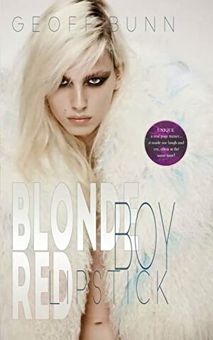 blond(e) BOY, red LIPSTICK by Geoff Bunn