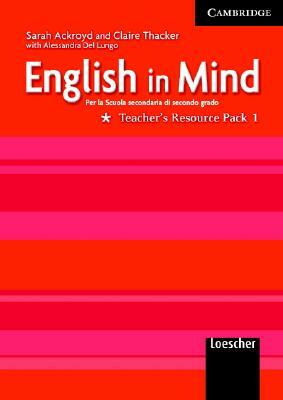English in Mind 1 Teacher's Resource Pack Italian Edition by Claire Thacker, Sarah Ackroyd
