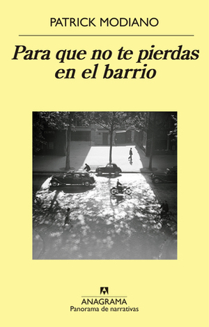 Para que no te pierdas en el barrio by María Teresa Gallego, Patrick Modiano