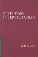 Statutory Interpretation by Ruth Sullivan