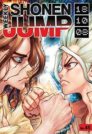 Weekly Shonen Jump Vol. 346: 10/08/2018 by Eiichiro Oda, Kōhei Horikoshi, Takaya Kagami, Daisuke Ashihara, Katsura Hoshino, ONE, Shun Saeki, Yuto Tsukuda, Mitsutoshi Shimabukuro, Yamato Yamamoto, Yûki Tabata, Yusuke Murata, Kazue Kato, Naoshi Komi, Daisuke Furuya