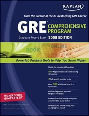 Kaplan GRE Exam 2008 Comprehensive Program by Kaplan Inc., Bruce Simmons