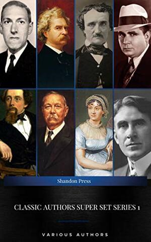 Classic Authors Super Set Series 1 by Various, Charles Dickens, Arthur Conan Doyle, Robert E. Howard, Mark Twain, Zane Grey, Edgar Allan Poe, H.P. Lovecraft, Jane Austen