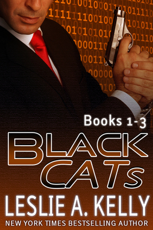Black CATs Books 1-3 by Leslie Parrish, Leslie A. Kelly