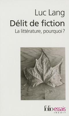 Delit de Fiction by Luc Lang