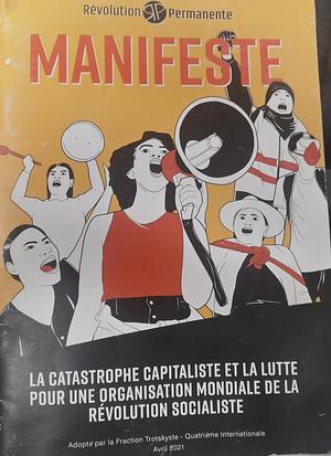 Manifeste: la crise capitaliste et la lutte pour une organisation mondiale de la révolution socialiste by Révolution Population