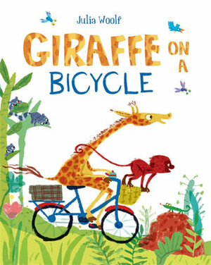 Giraffe on a Bicycle by Julia Woolf