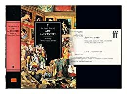 The Faber Book Of Art Anecdotes by Edward Lucie-Smith