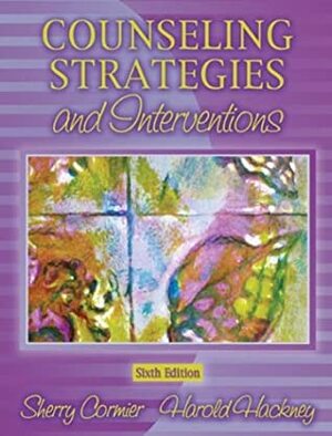 Counseling Strategies and Interventions by Harold L. Hackney, Sherry Cormier