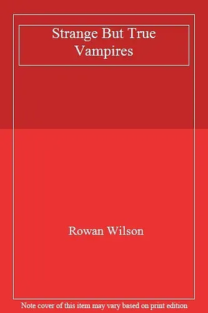 Vampires by Rowan Wilson