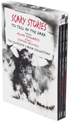 Scary Stories Paperback Box Set: The Complete 3-Book Collection with Classic Art by Stephen Gammell by Alvin Schwartz