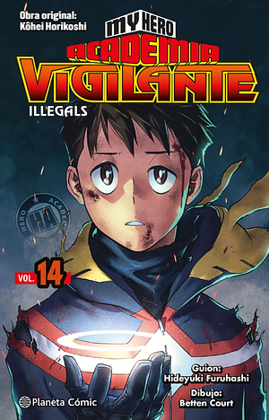 My Hero Academia Vigilante Illegals Vol. 14: Habitante del abismo by Hideyuki Furuhashi, Kōhei Horikoshi, Betten Court