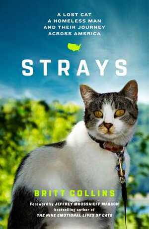 Strays: A Lost Cat, a Homeless Man, and Their Journey Across America by Britt Collins