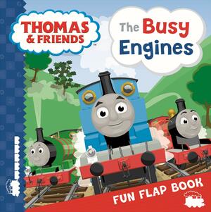 Thomas & Friends Busy Engines Lift-the-Flap Book by W. Awdry, Laura Green