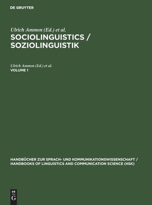 Sociolinguistics / Soziolinguistik. Volume 1 by 