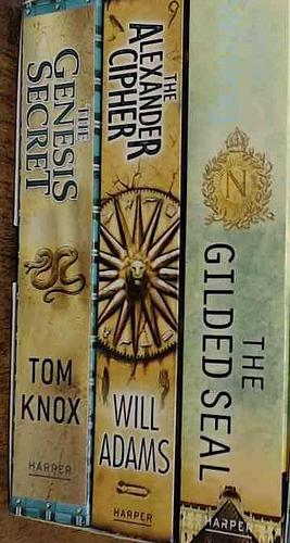 Adventure Box Set: The Genesis Secret / The Alexander Cipher / The Guilded Seal by James Twining, Will Adams, Tom Knox